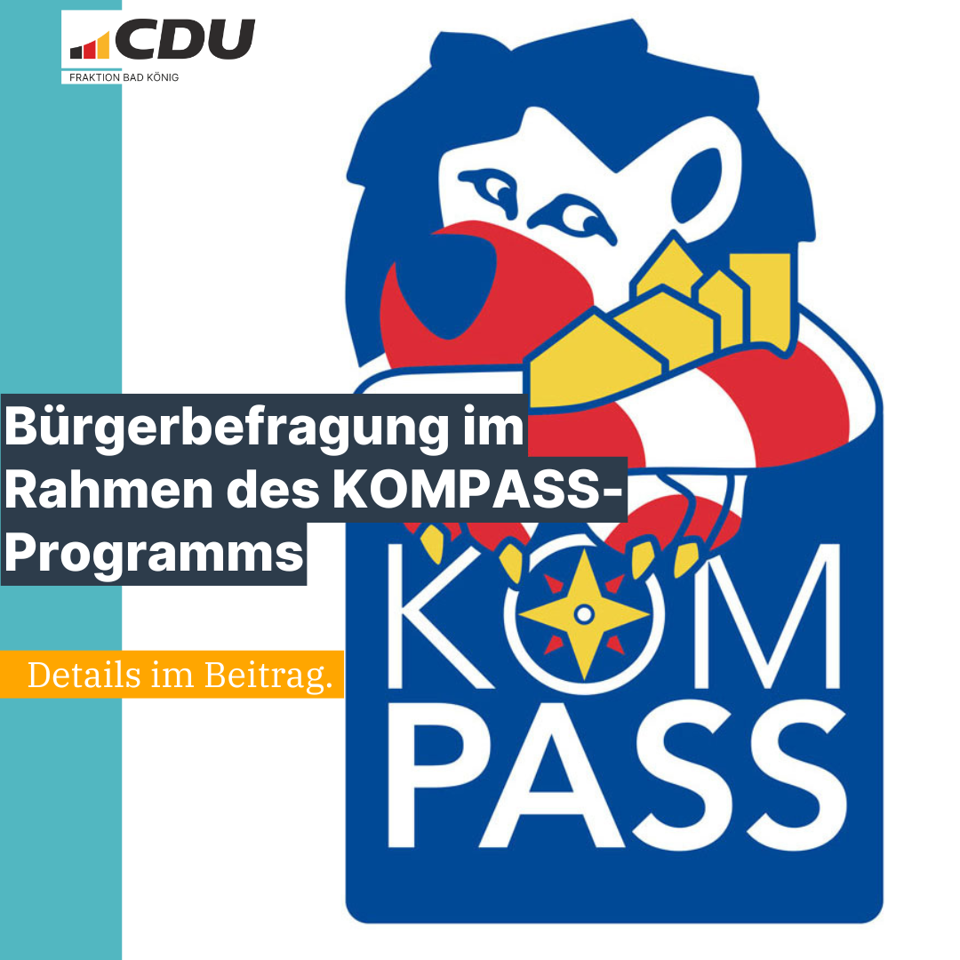 🛡️ Bürgerbefragung im Rahmen des KOMPASS-Programms