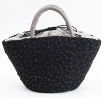 小花柄レース クルミカゴバッグ 上辺35cm×下辺18cm×高さ18cm  5,995円→2,980円(税込)   