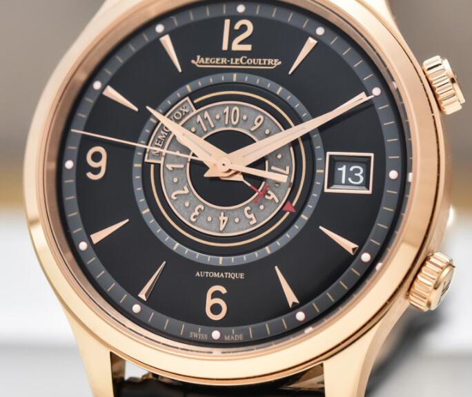 Limited Edition Replica Jaeger-LeCoultre Master Control Memovox Timer Pink Gold 40mm 1