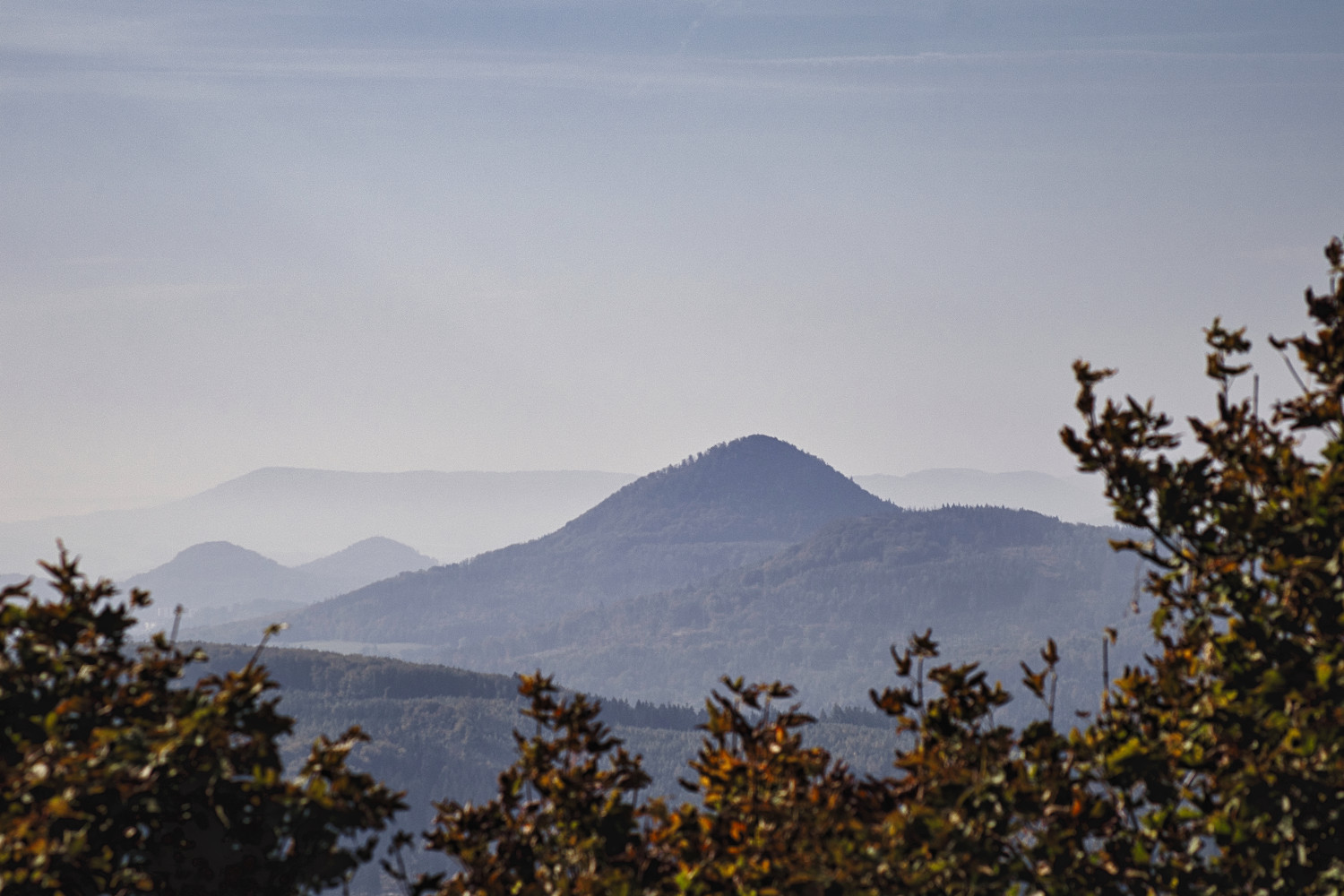 Blick von 793m Höhe.