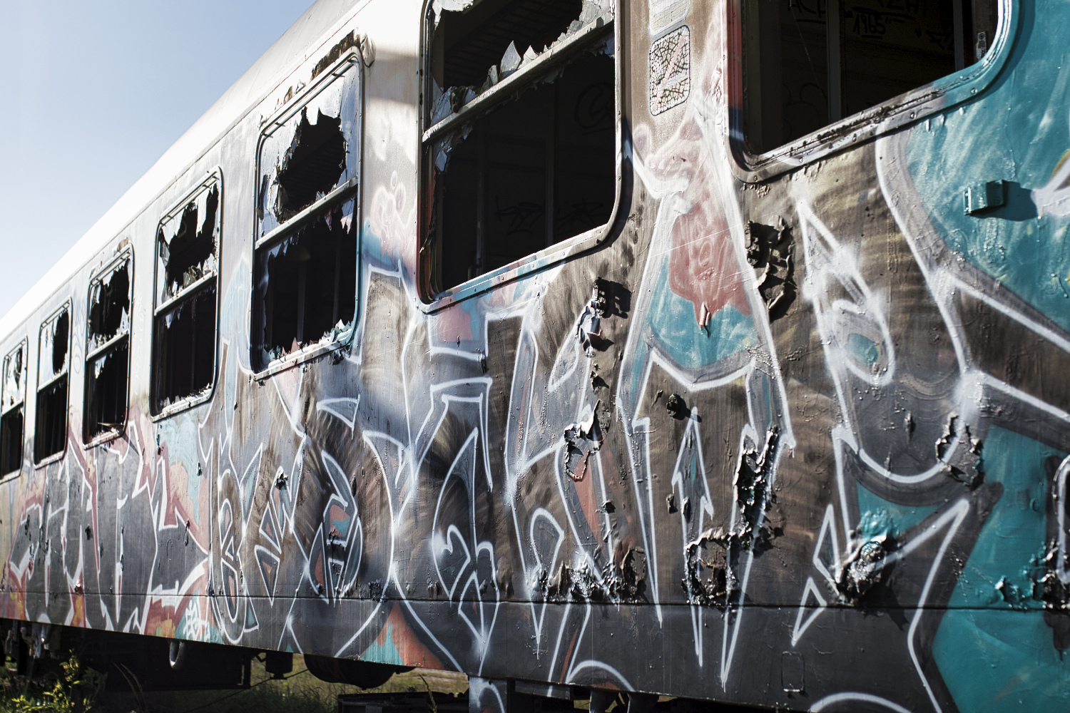 Ein alter Waggon...