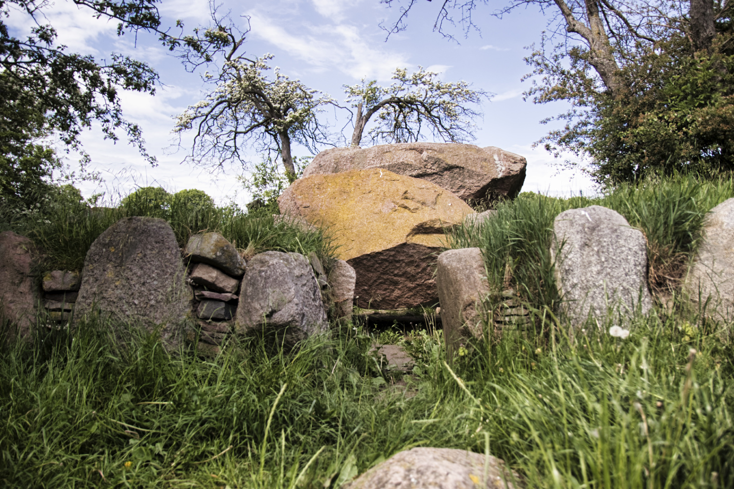 ... zum Großdolmen Neu Gaarz.