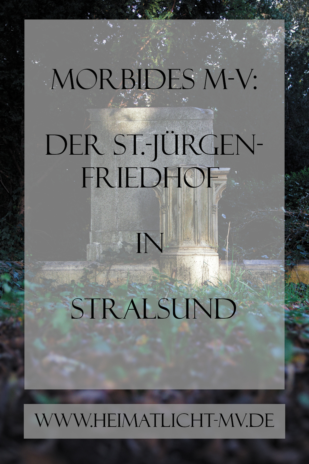 Morbides MV: St. Jürgen-Friedhof Stralsund