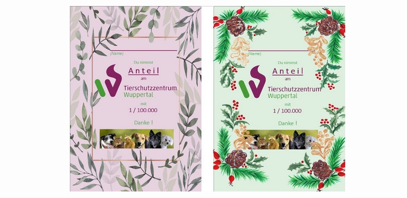 Symbolische Anteile als Geschenk