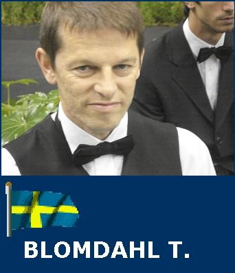 le vainqueur T. Blomdahl