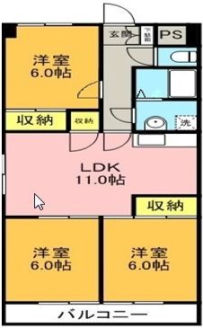 賃貸・仲介手数料・リノベーション・大家直接・3LDK・RC造・鉄筋コンクリート・マンション・岐阜市蔵前6-15-18・無料