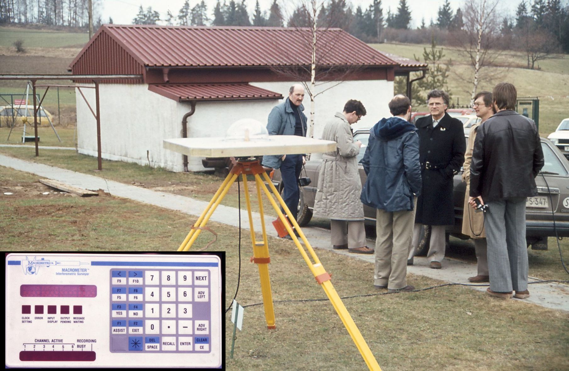 Erste GPS Positionsmessung in Deutschland mit einem Macrometer Interferometric Surveyor