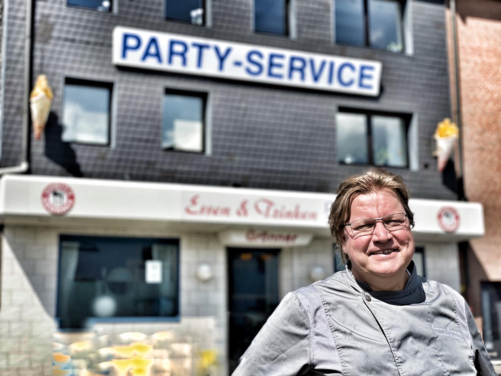 DEr Party-Service an der Johannesstrasse in Bottrop