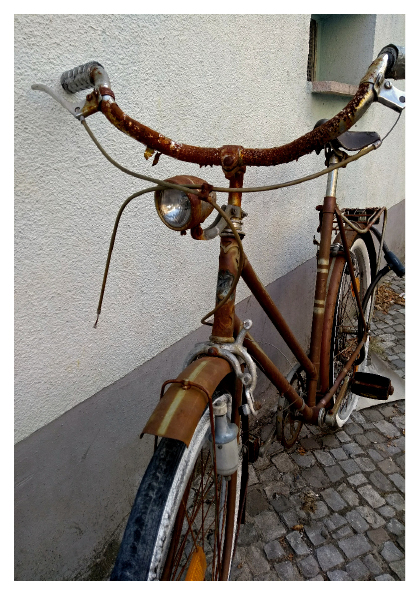 Fahrrad Rheinsberger Str. Berlin 2019