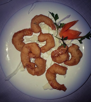 Fried shrimps