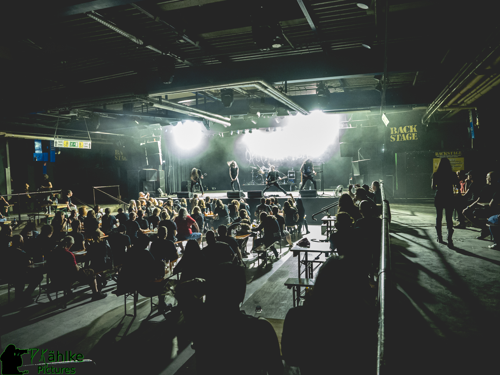 Fotos vom "Abstandskonzert" mit den Bands: Décembre Noir + Sweeping Death + Krater || 26.06.2021 || Backstage München