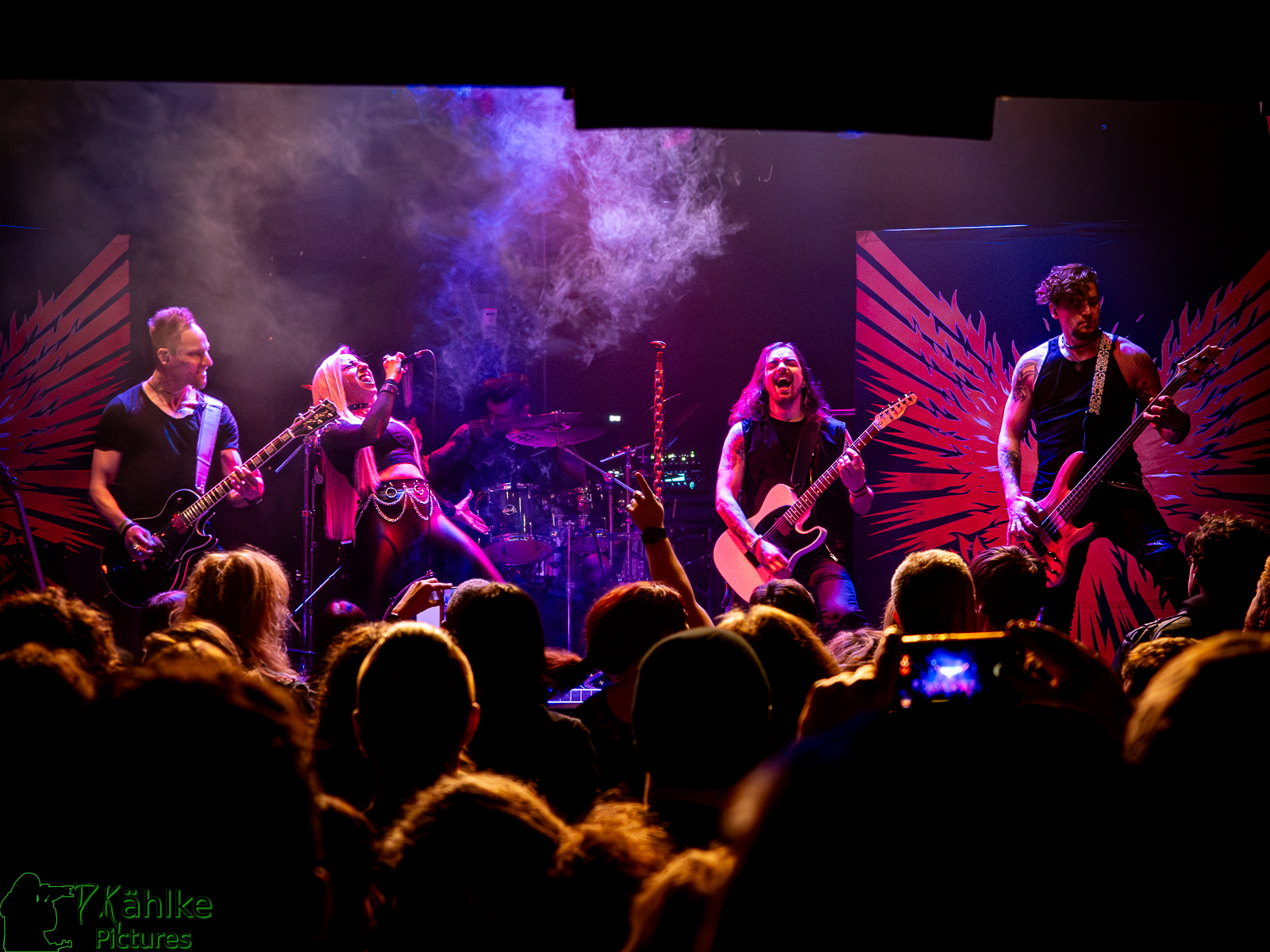 Fotos von der "New Wave of German Metal" Tour | 26.01.2024 | Backstage München