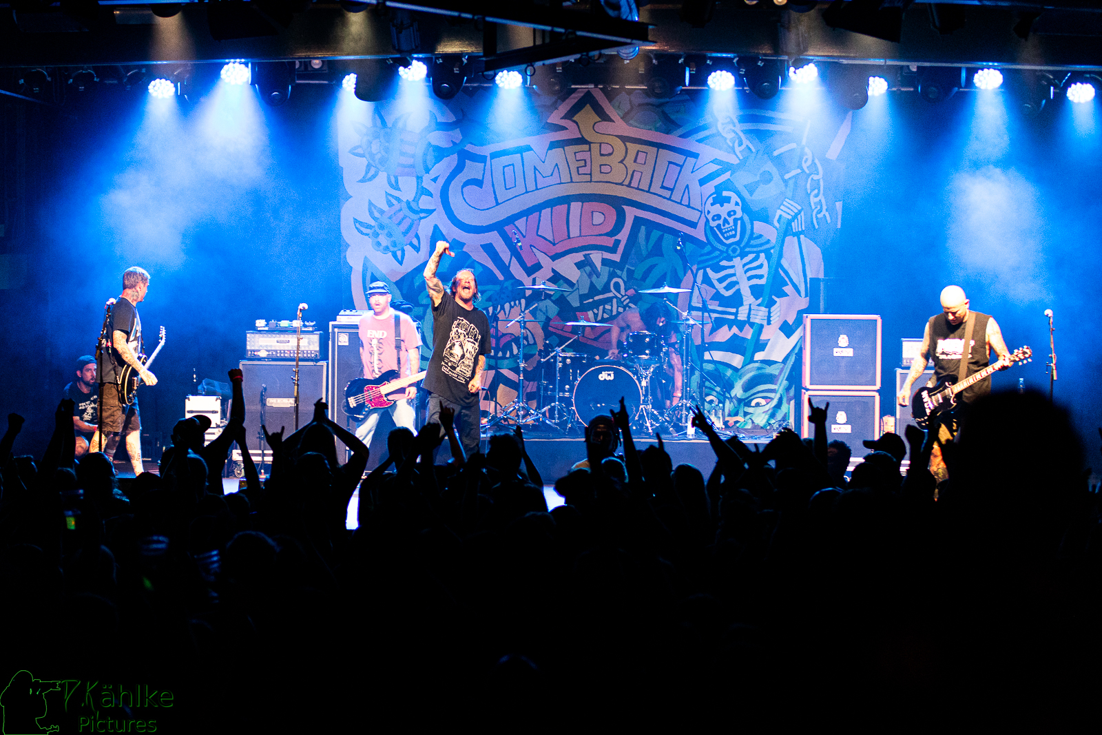 Fotos vom "Free&Easy" mit den Bands: Comeback Kid + Darkest Hour + Dagger Threat + Spaced + Sable Hills | 07.08.2022 | Backstage München