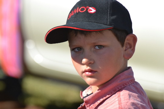 Un futur tireur......il a déjà la casquette......