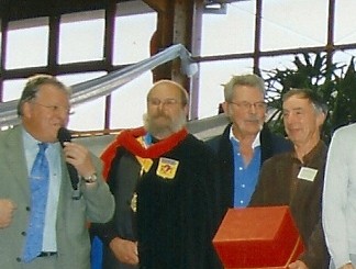     Rencontre avec Raymond Poulet à Zillisheim 68, en présence des officiels.