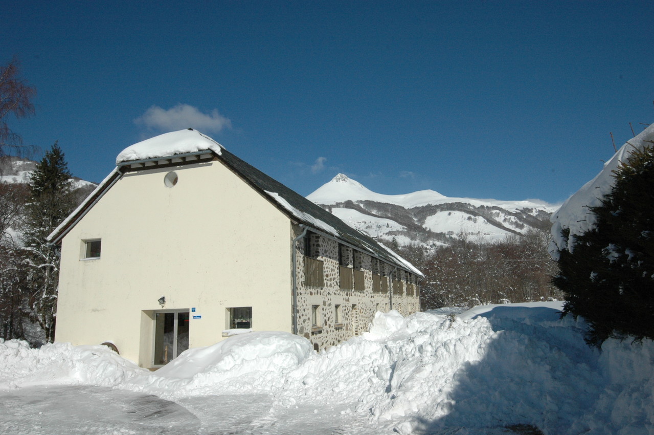 La Grange du Devezou sous la neige