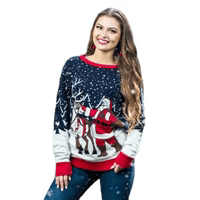 Festive Fashion Funnies Are Ugly Christmas Sweaters and Women's Glam - uglychristmassweaters