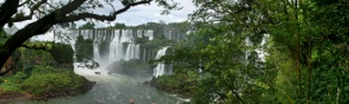 Panorama Wasserfälle Iguacu (Argentinia)
