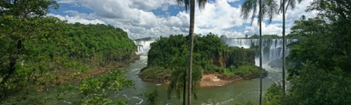 Panorama Wasserfälle Iguacu (Argentinia)