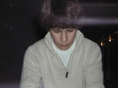 Young Nicholas.