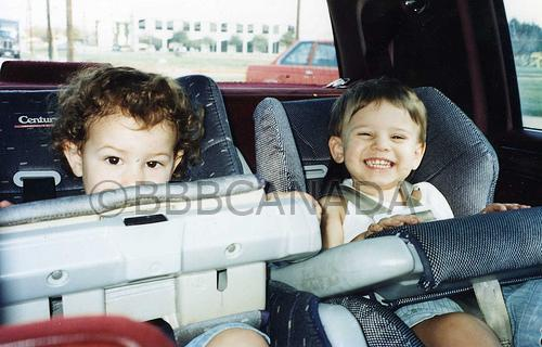 Nick and Brandon, a family friend's son.