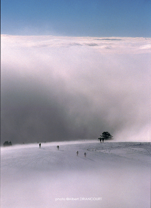 Mer de nuages au Semnoz