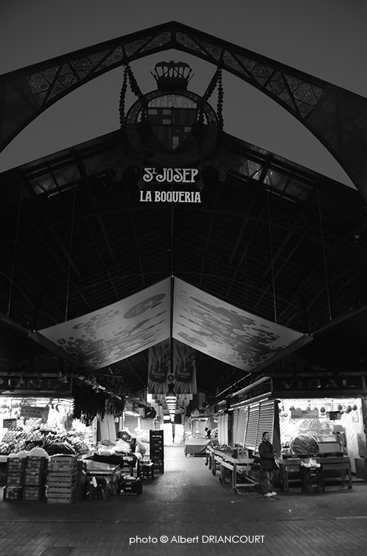 La Boqueria , petit matin