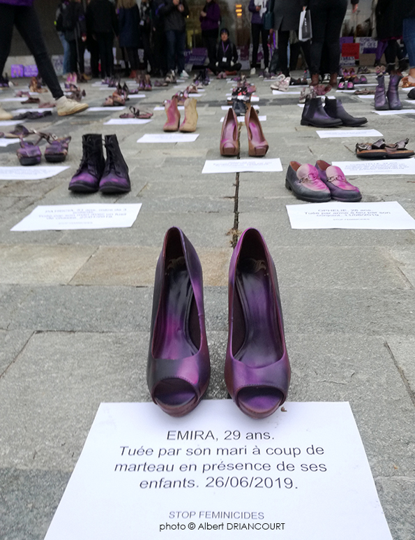 l'année dernière, un hommage émouvant aux femmes mortes dans l'année