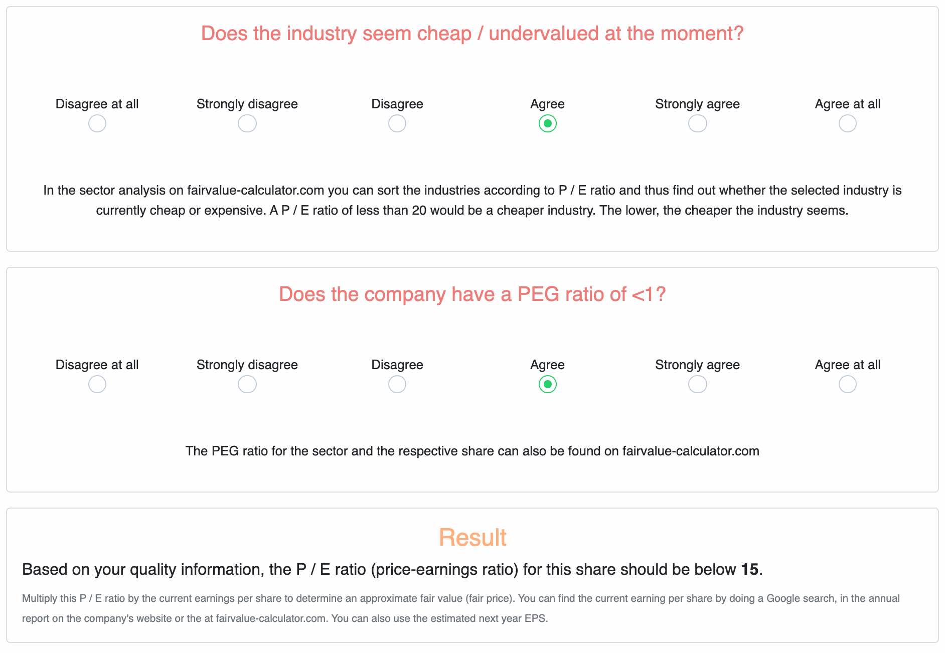 QUALITY TEST: INTERACTIVE TEST TO DEFINE THE QUALITY OF A COMPANY