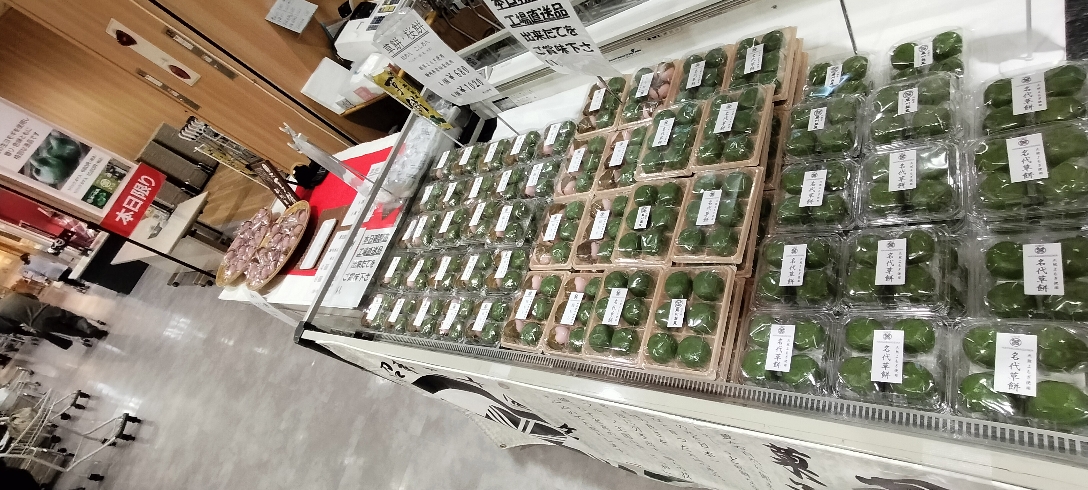 催事販売風景