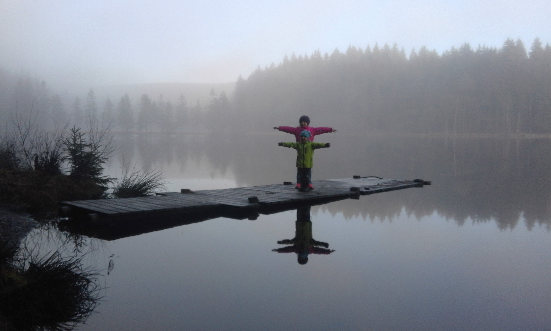 Libellenkinder am Nebelsee