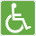 This service is normally operated by a wheelchair accessible bus