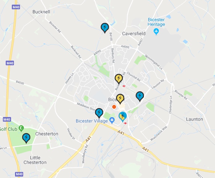 ELECTRIC VEHICLE CHARGING POINTS Bicester Traffic Action Group 