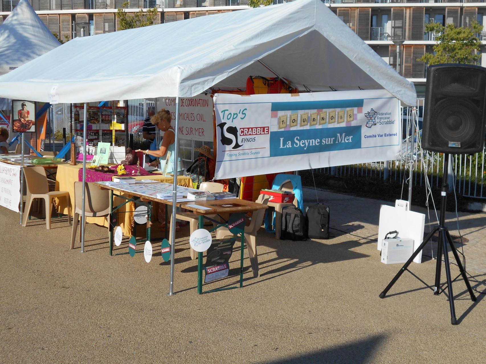 Le stand du Top'S.