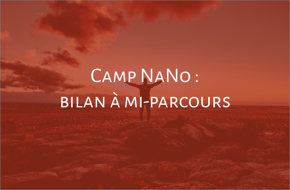 Camp NaNo : bilan à mi-parcours