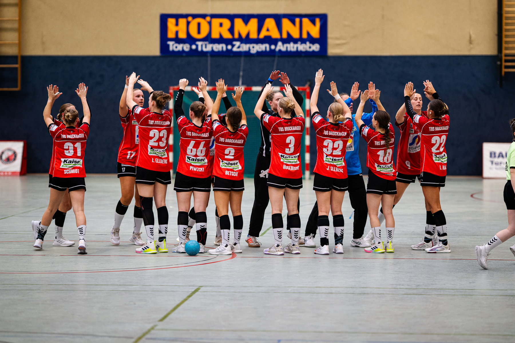 Klasse Fight der 1. Damen – TuS Brockhagen vs. Teutonia Bochum‑Riemke (06.09.2025)