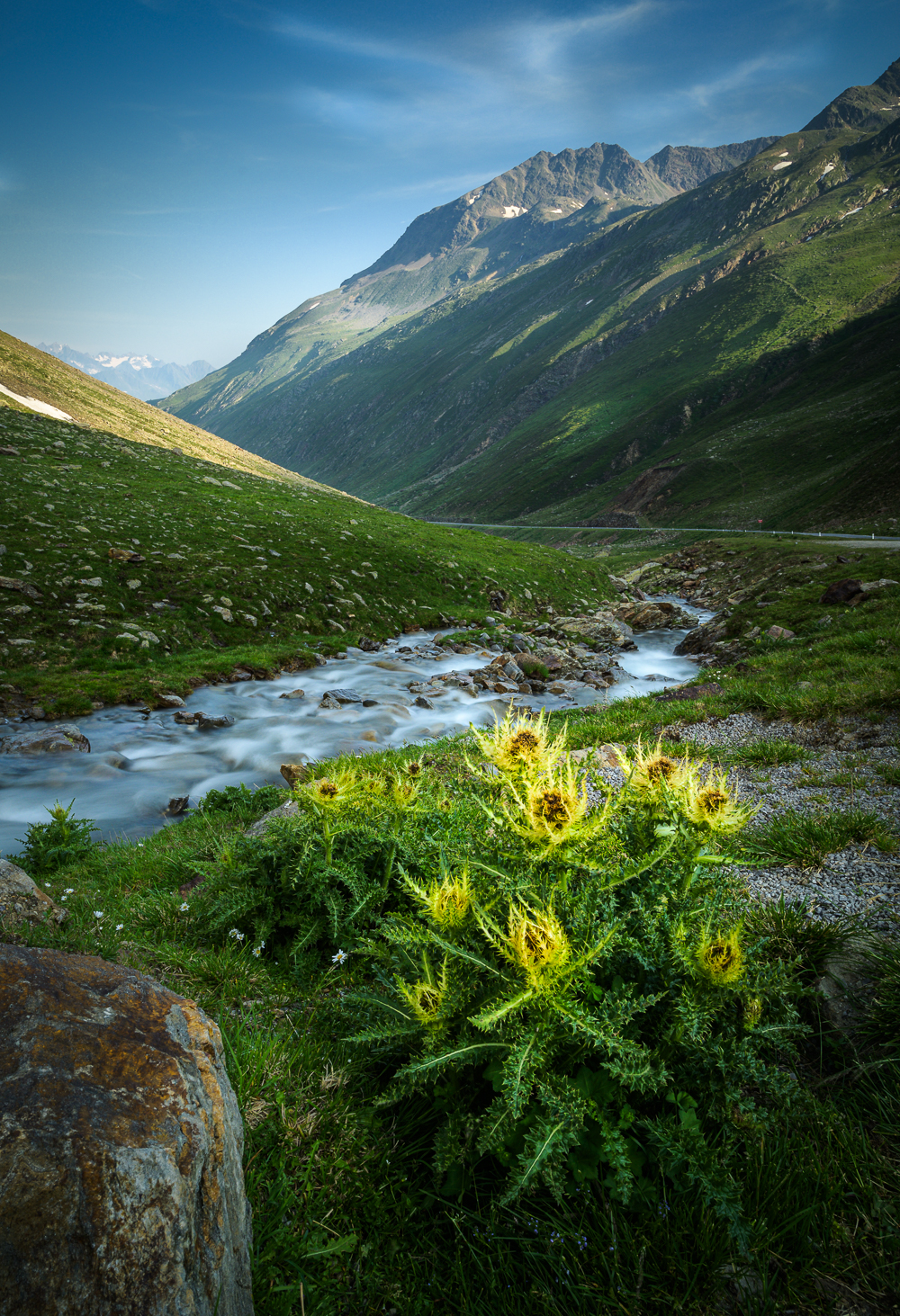 Auf dem Timmelsjoch-Pass