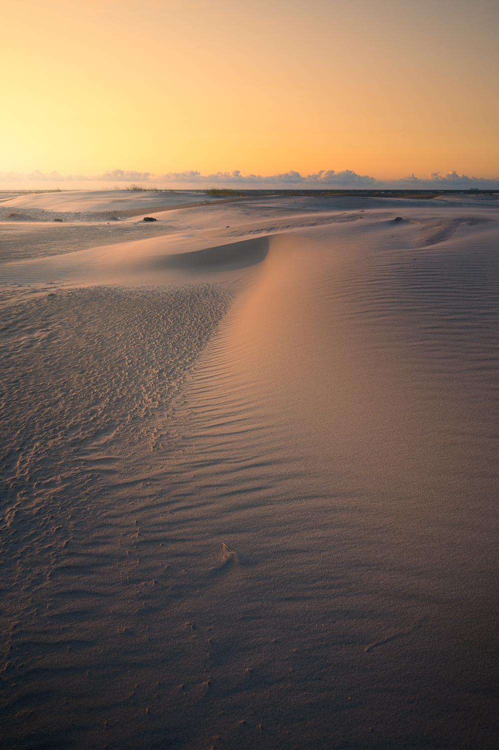 Sandstrand Richtung Kalfamer