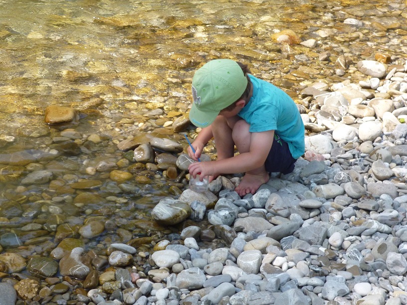 Erforschung von Wassertieren | Foto J. Prummer