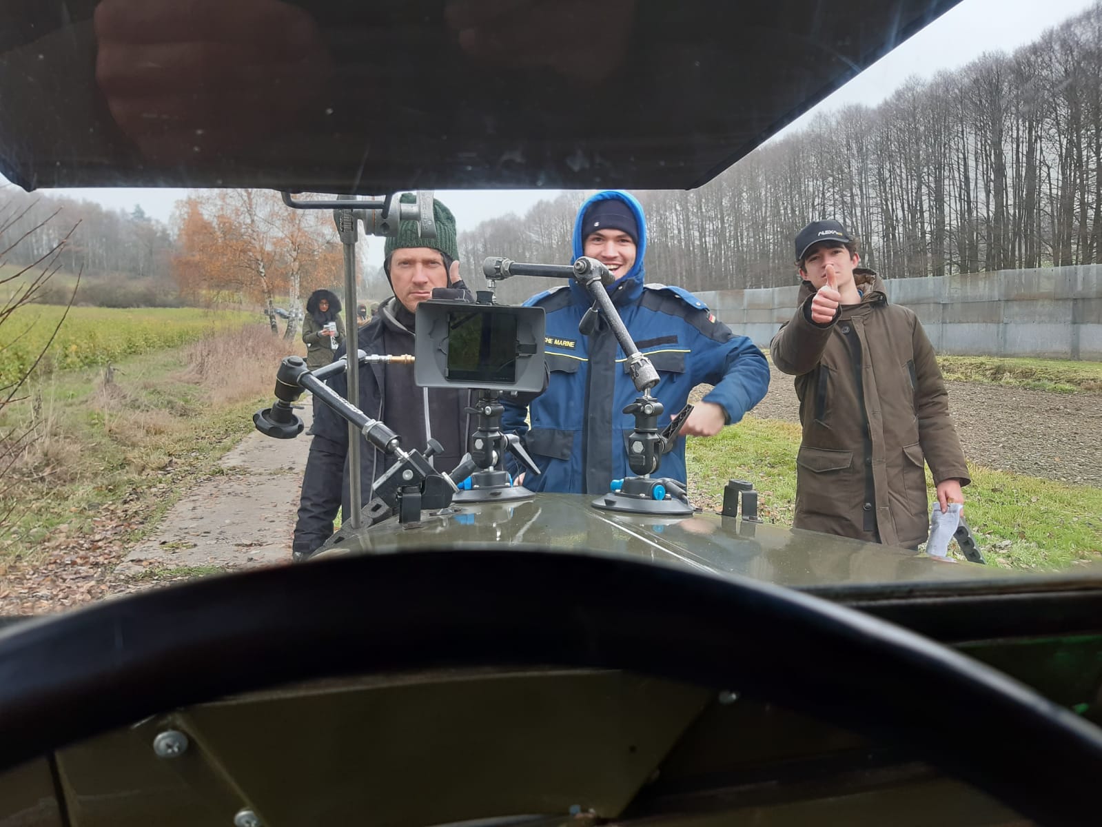JannisHain spielt in dem Kurzfilm: "Verzeih mir, Vater" den Grenzer: Johannes Bauer