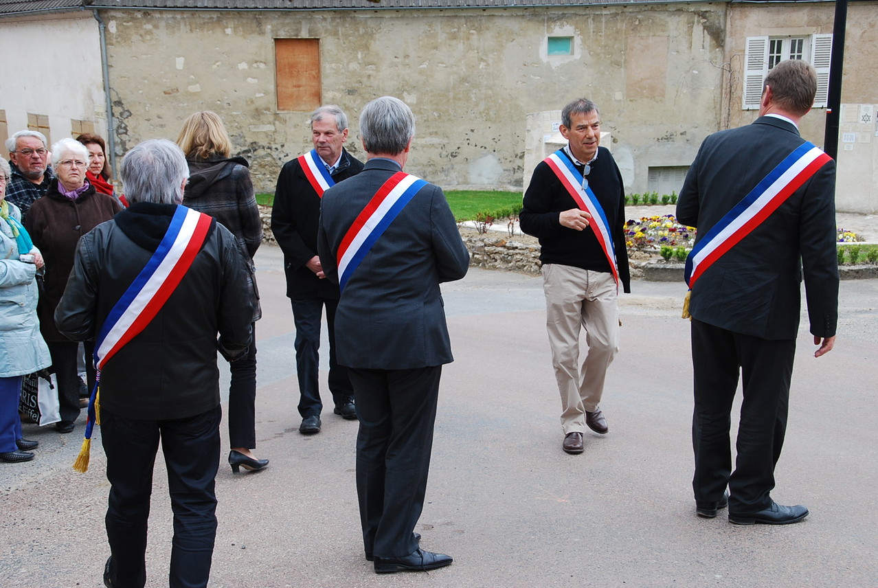 Cérémonie du 28 avril 2013 à la mémoire des déportés Baulne en brie