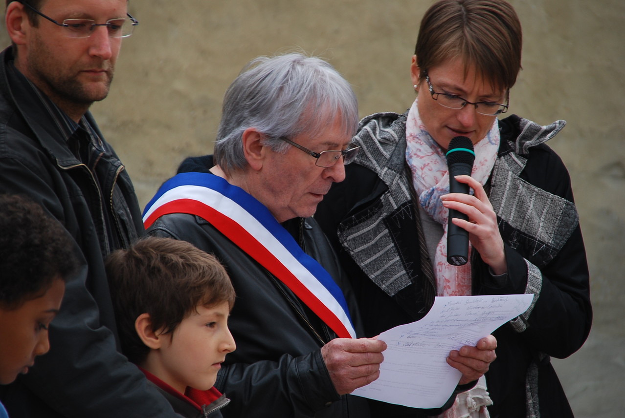 Cérémonie du 28 avril 2013 à la mémoire des déportés Baulne en brie