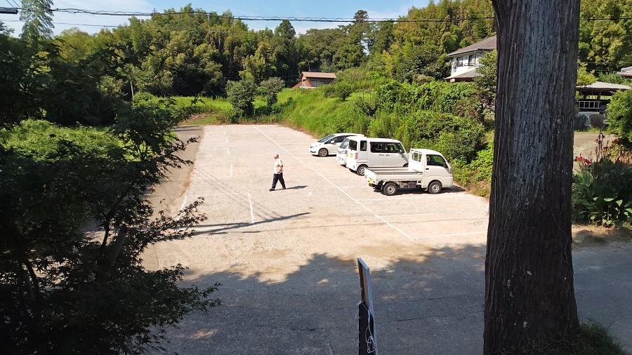 新設駐車場
