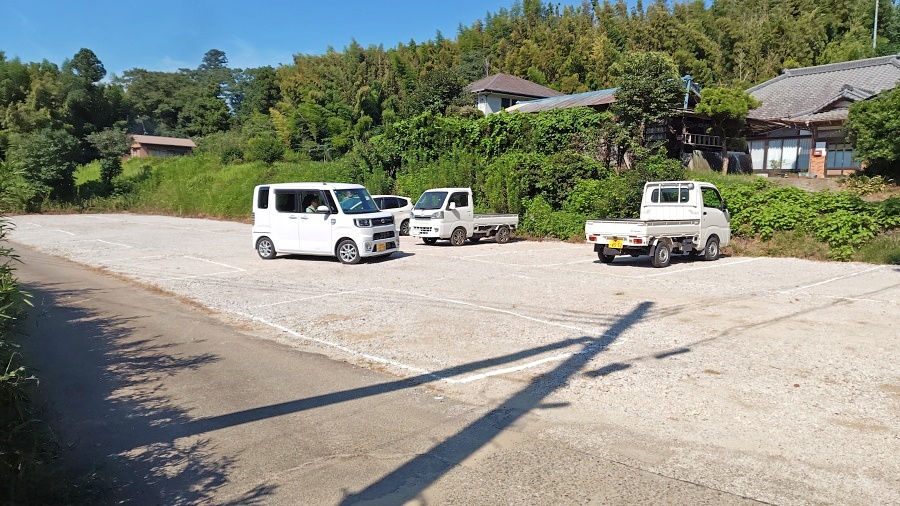 新設駐車場