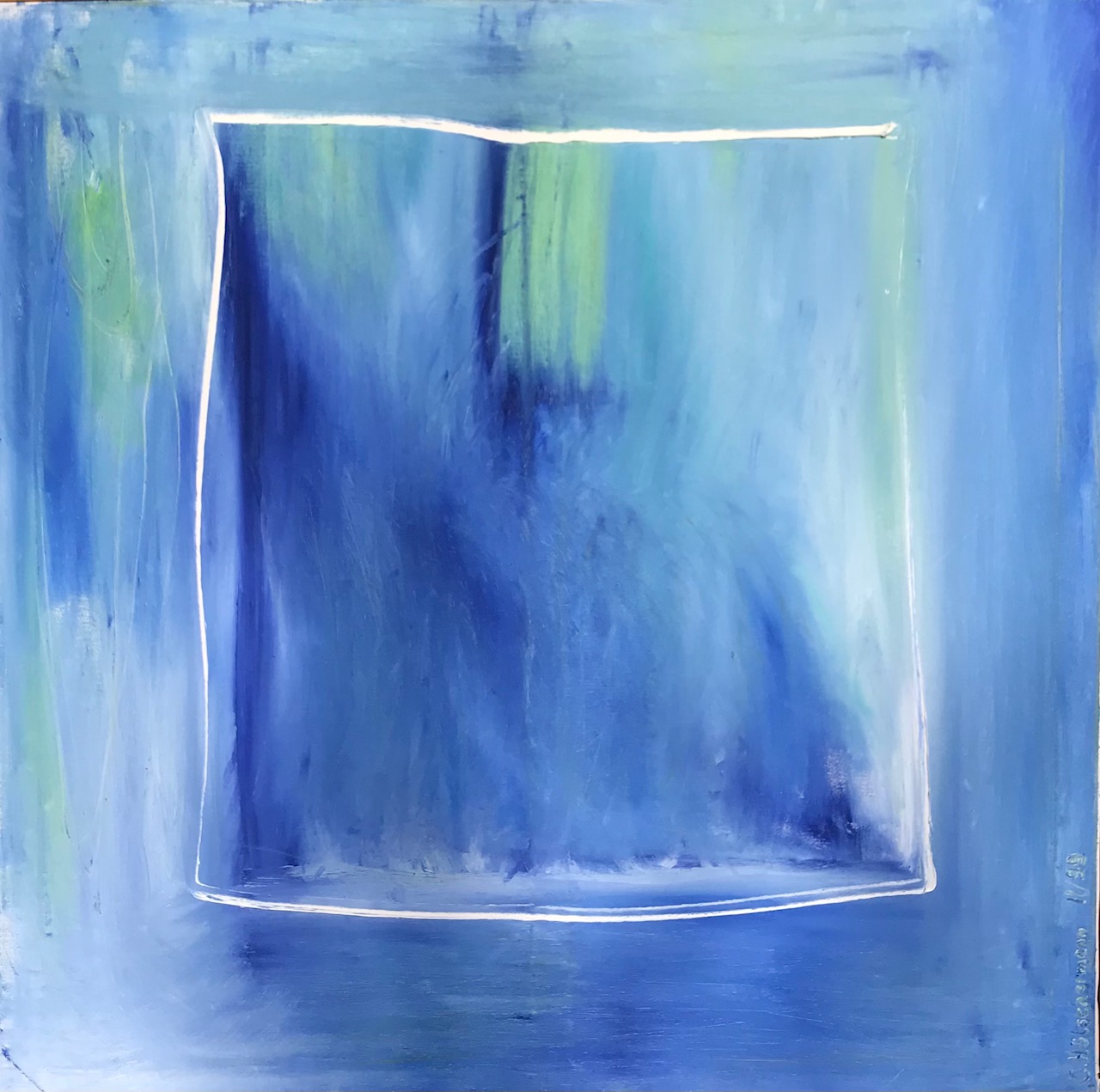"Breath of Sky"  100 x 100  (7)  550 € / 1999