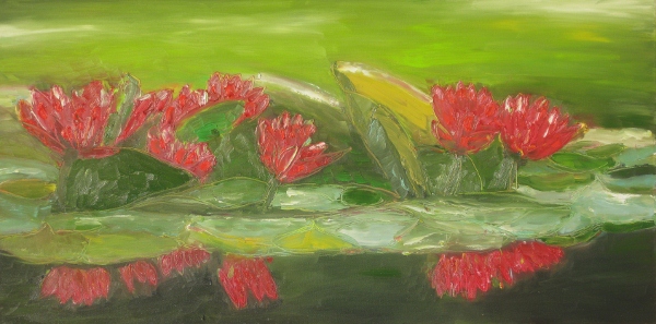 "The Patience of Light"  50 x 100 (172)  550 €  / 2010