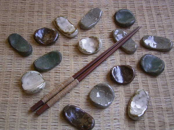 箸置きなら約１５個程度作れます。（１７００円コース）