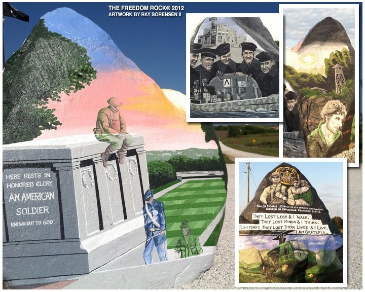 Artist Ray "Bubba" Sorensen II The Freedom Rock®