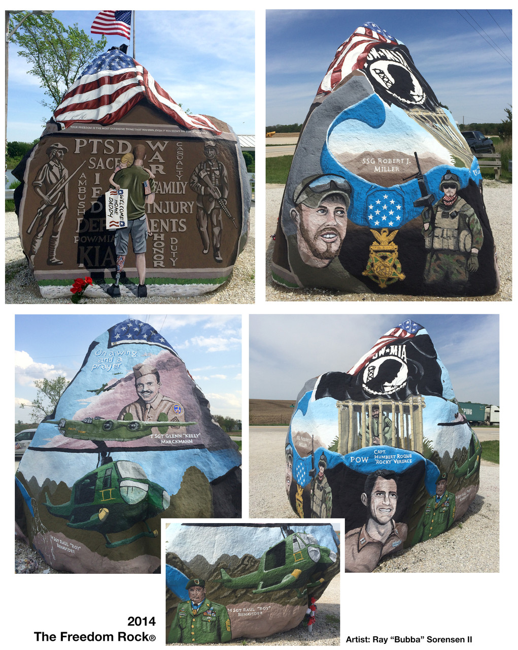 Artist Ray "Bubba" Sorensen II The Freedom Rock®