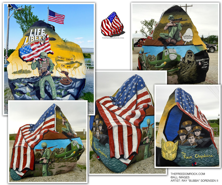 Artist Ray "Bubba" Sorensen II The Freedom Rock®